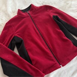SO Red and Black Fleece Jacket